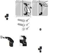 End Pieces for System Handle