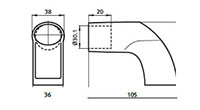 End Pieces for System Handle - 2