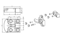 Heating, Ventilation, and Air Conditioning (HVAC) Functional Locking Hinges - 2