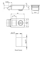 Key Locking Slide Latches - 2