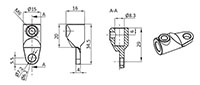 Zinc Plated and Stainless Steel (316 SS) Rod Adapter - 2