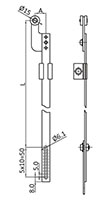 400 to 1100 Millimeter (mm) Length Rod - 2