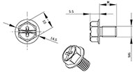 Zinc Plated Screw - 2