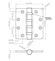 Stamped Metal Hinges - 2