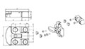 Heating, Ventilation, and Air Conditioning (HVAC) Functional Locking Hinges - 2