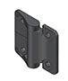 1.8 Newton-Metre (N.m) Open and 1.8 Newton-Metre (N.m) Close Symmetric Torque Black Powder Coated Surface Finish Friction Hinge