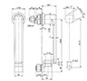 316 Stainless Steel L-Handle Quarter Turn Lock - 2